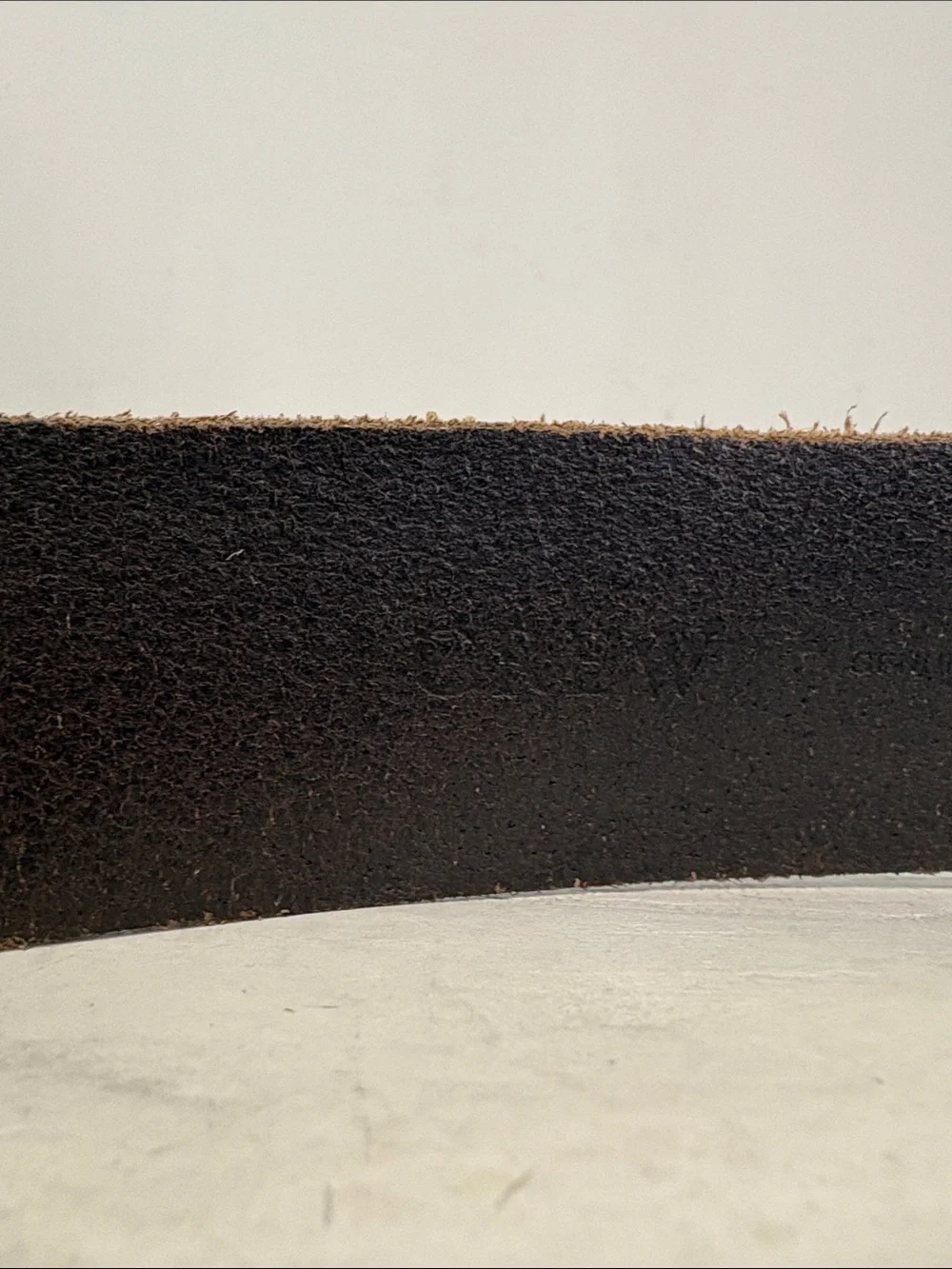 J.Crew Brown Genuine Leather Double Prong Silver Grommet Large Buckle Belt 36
